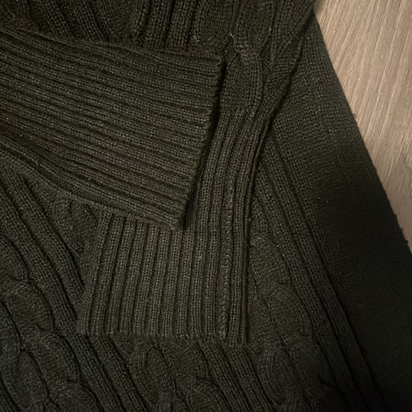 🛑SOLD Black knit turtleneck sweater dress - Picture 5 of 6